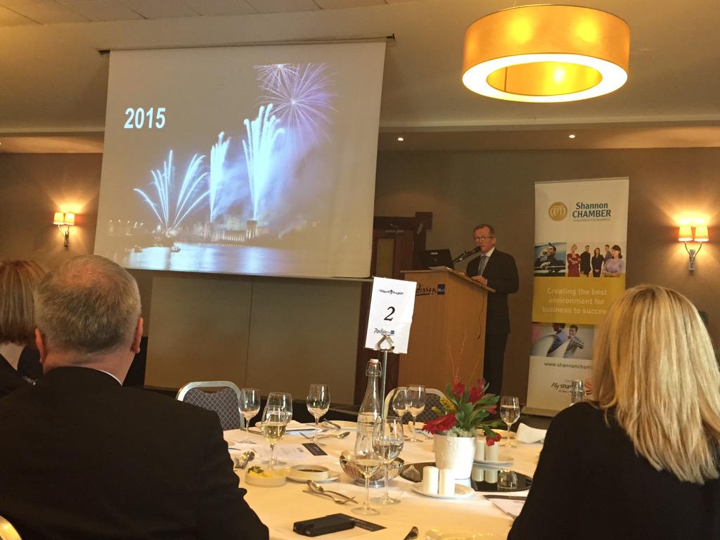 Niall Gibbons, CEO of Tourism Ireland addressing this week's event