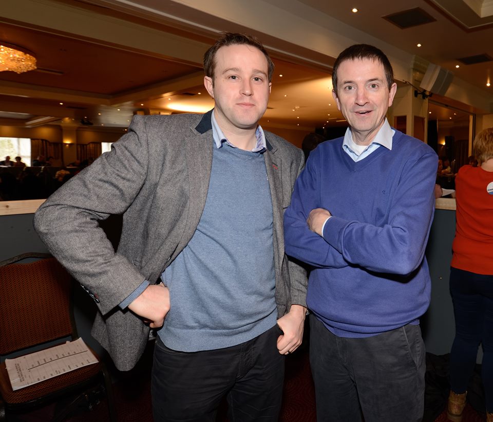 The Editors pose! Mark Dunphy (The Clare Herald) & Austin Hobbs (The Clare Champion). Picture by Eugene McCafferty.
