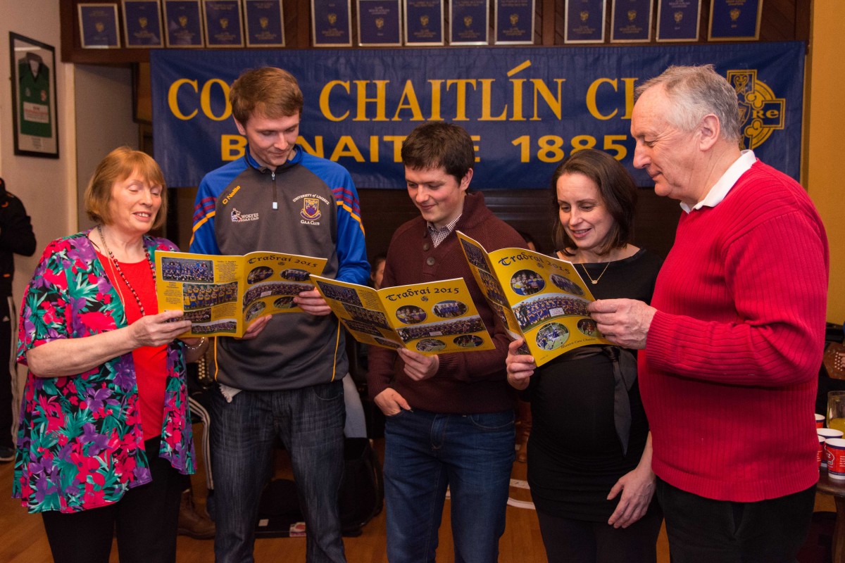 The Tradraí Editorial Committee; Bridie O'Looney, Ryan Corry, Páraic McMahon, Annmarie Meehan & Con Woods