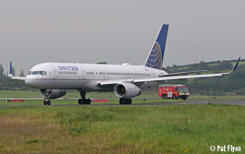 United Airlines 71 Shannon Airport