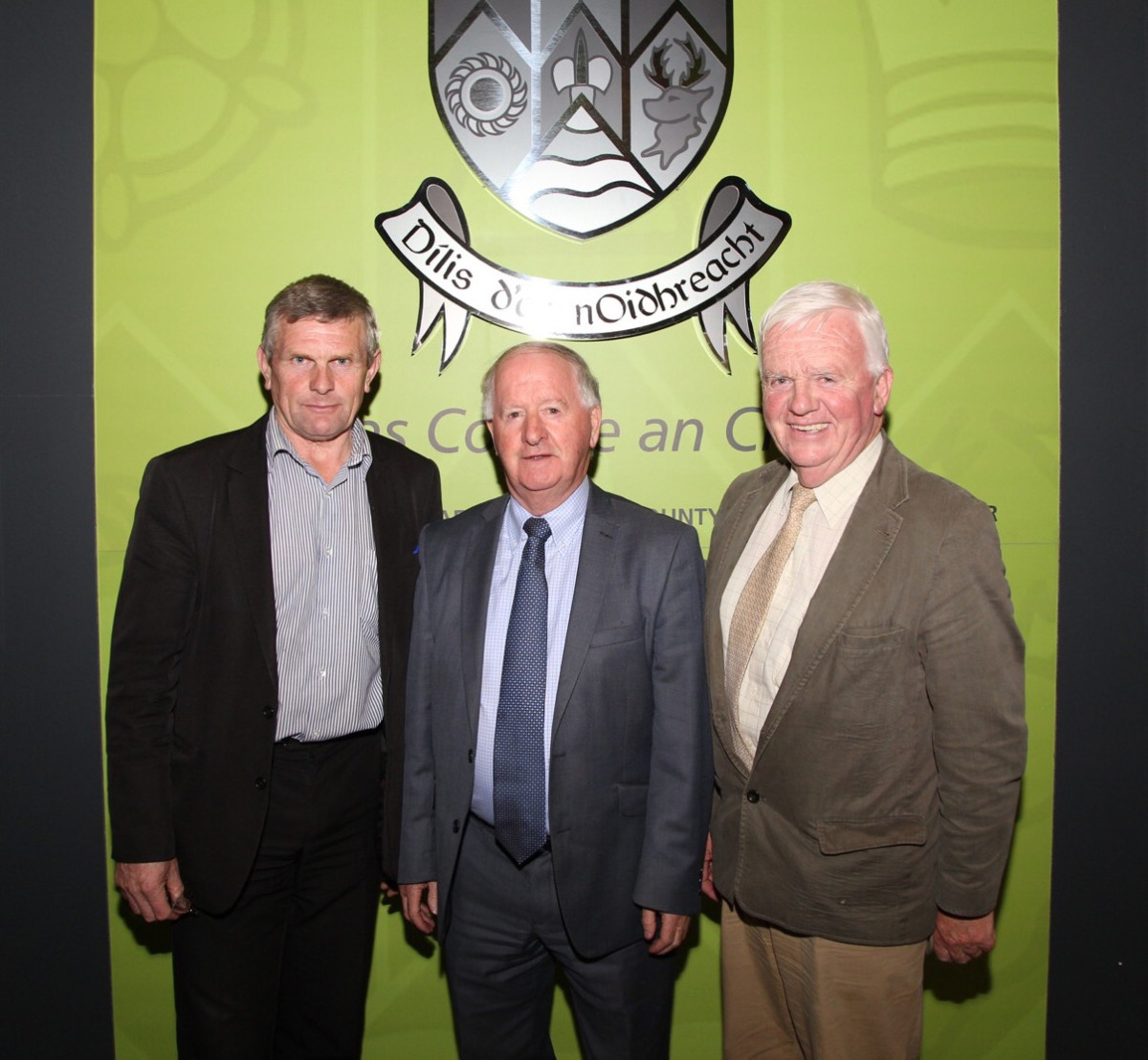 Cllrs Joe Cooney, Gabriel Keating and Christy Curtin all discussed the issue. Pic John Meyler