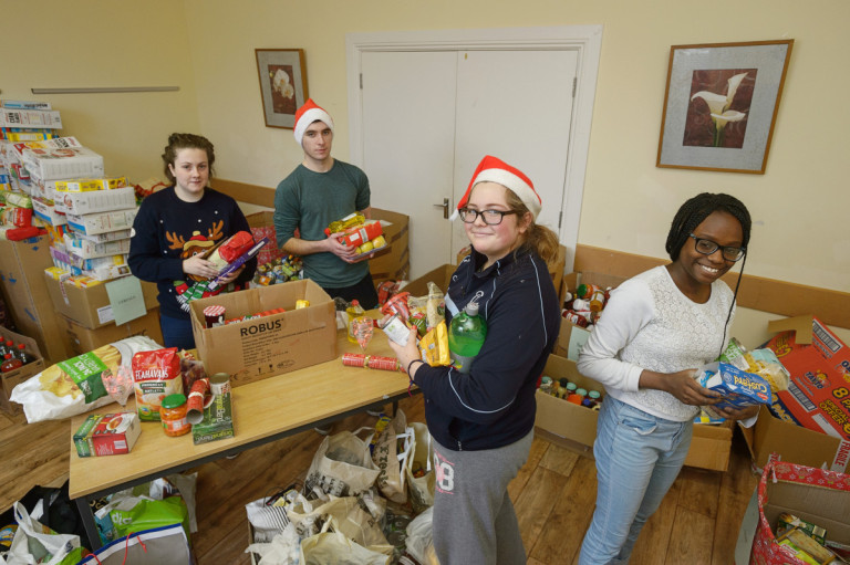 Clarecare hampers helped over 300 families in December