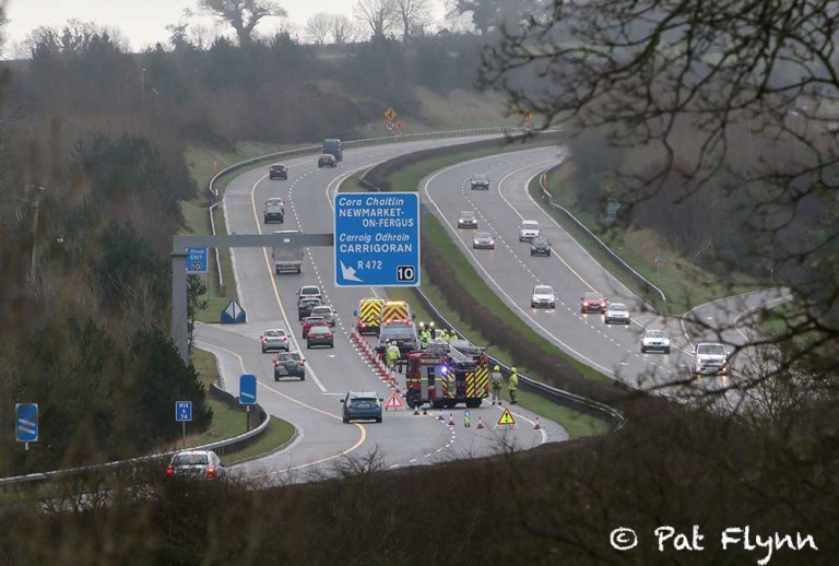 Commuters affected by M18 incidents