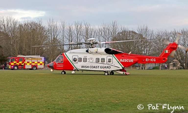 Child airlifted to hospital after suffering burns