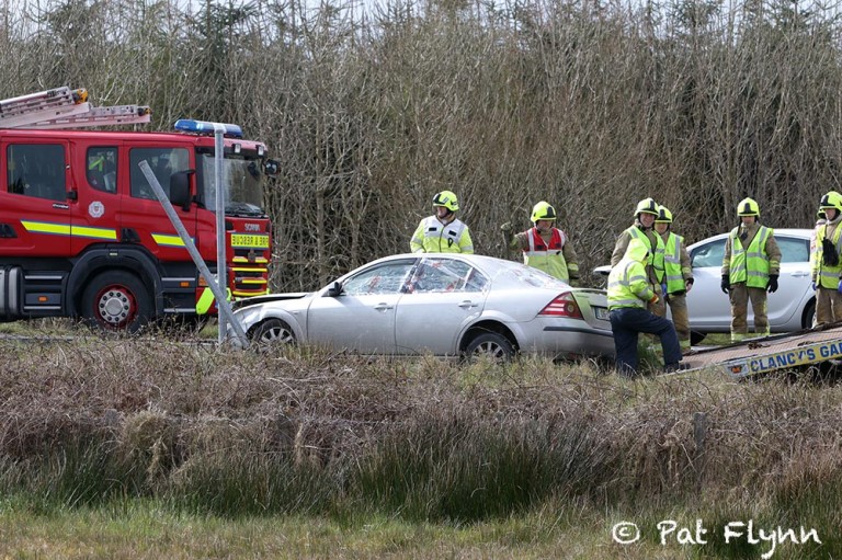 Two injured in Knockerra collision