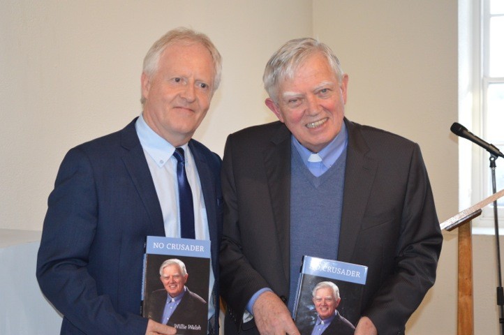 Walsh at a recent book launch in Roscrea.