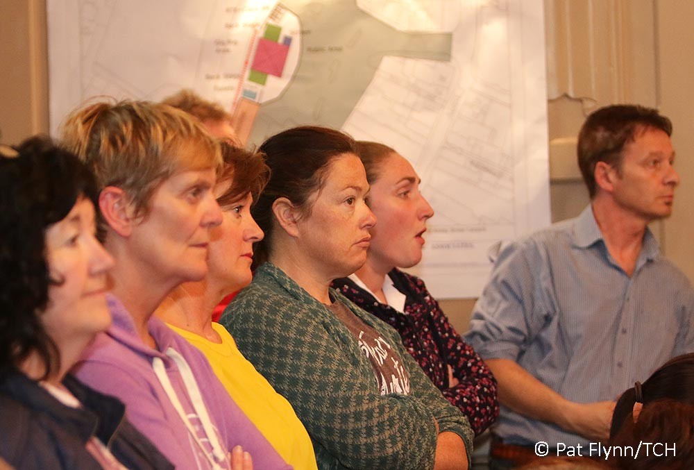 Local business people attending the Fleadh traffic management briefing - Photo: © Pat Flynn 2016