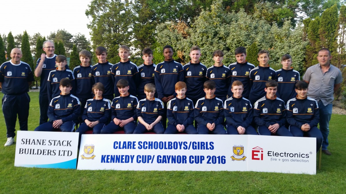 Clare's Kennedy Cup squad. Pic: David Kerin