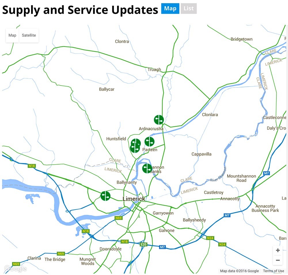 Parteen Water Supply Update