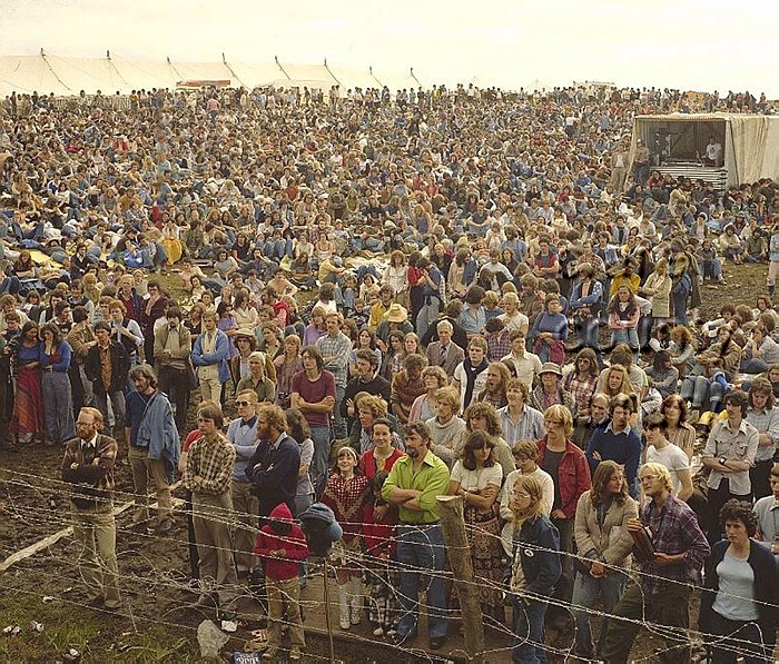 Crowds at the Lisdoonvarna Folk Festival. Pic: Michael John Glynne