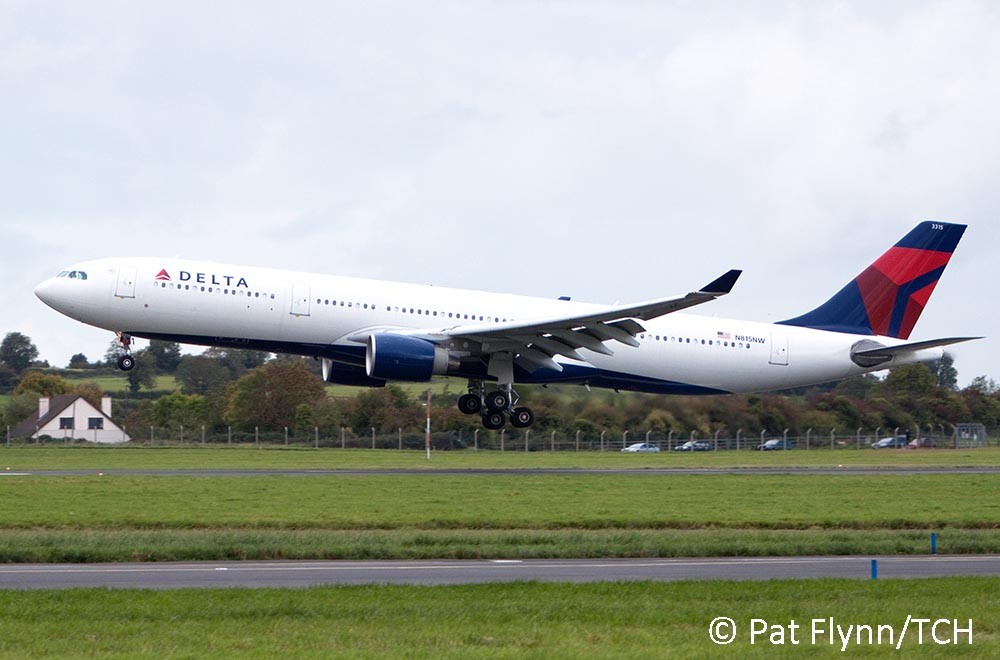 Delta Airbus A330 Shannon