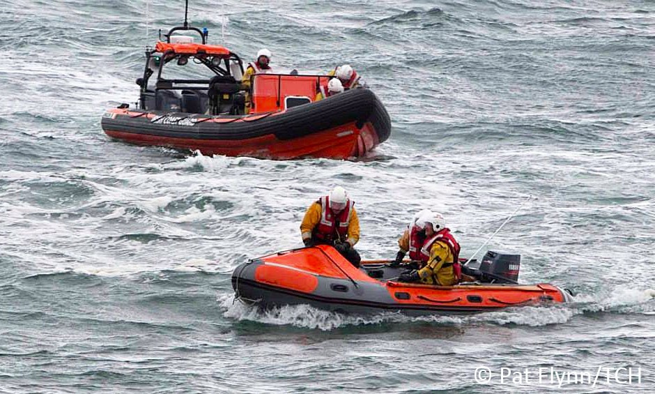 Doolin Coast Guard launched on boat while the other was put on standby -File Photo: © Pat Flynn 2015