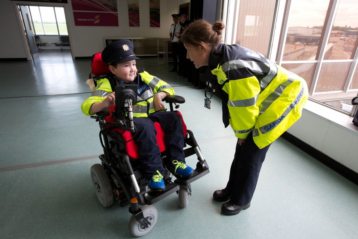 Jordan Perez talking to Ann-Marie Starr. Pic: Sean Curtin (True Media)