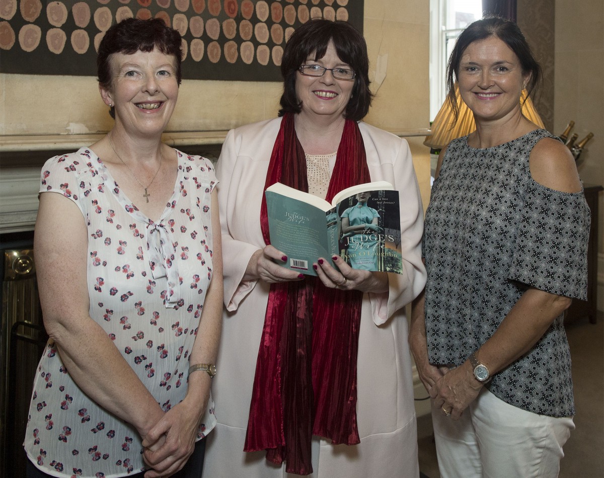 Margie Lyons, Ann O'Loughlin, Connie Corry. Pic: Conor O'Mearain 