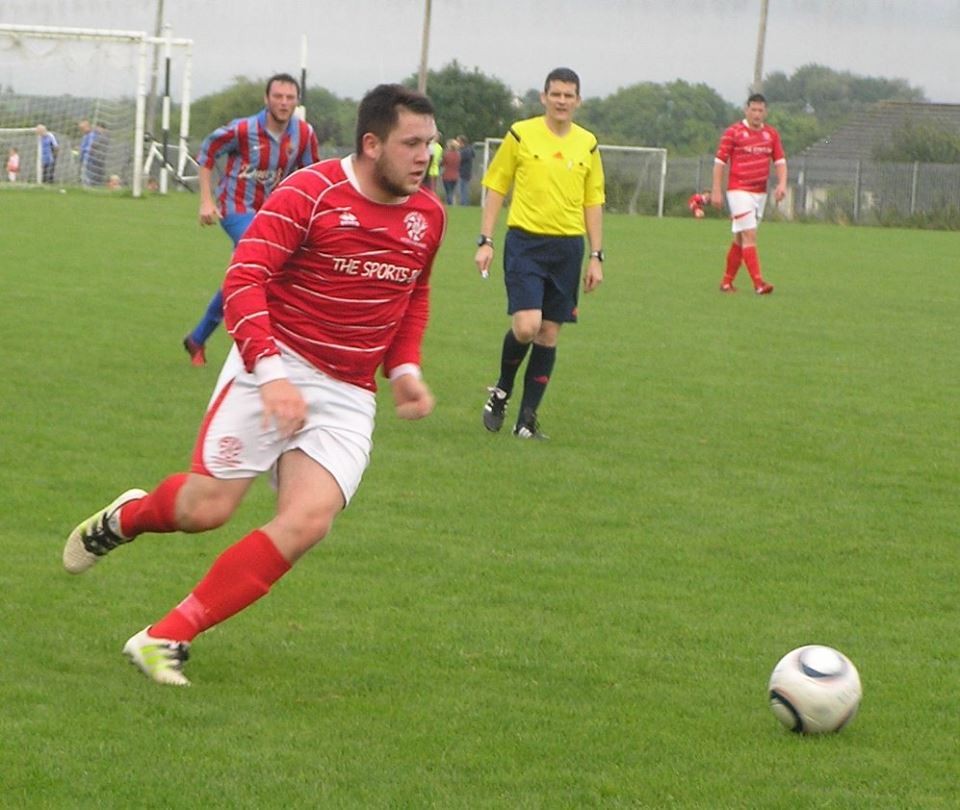 Cathal Hayes got on the scoresheet for Newmarket Celtic at the weekend. Pic: Oliver Fitzpatrick