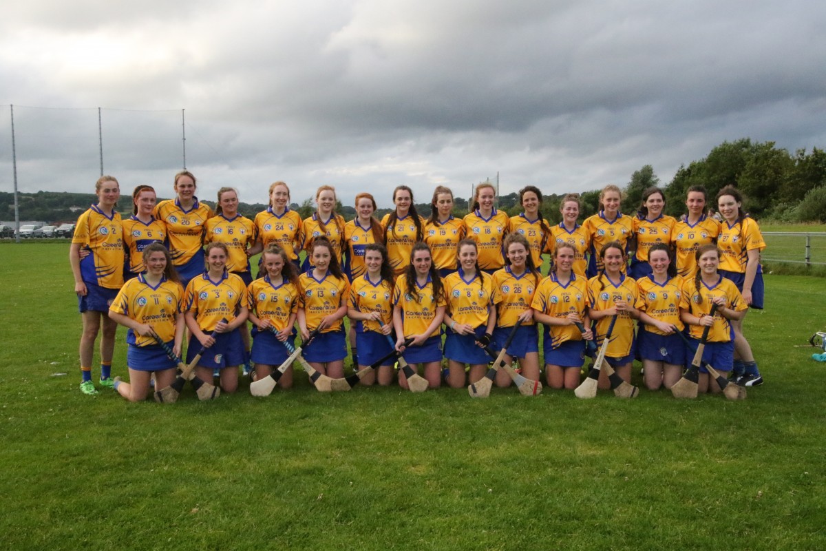 The Clare Minor Camogie team.