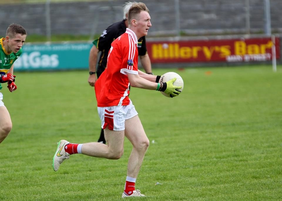 Colm Rice in action for Corofin. Pic: BurrenEye Photography