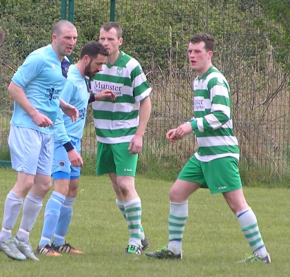 Nicky O'Connell got on the scoresheet for Bridge Celtic. Pic: Oliver Fitzpatrick