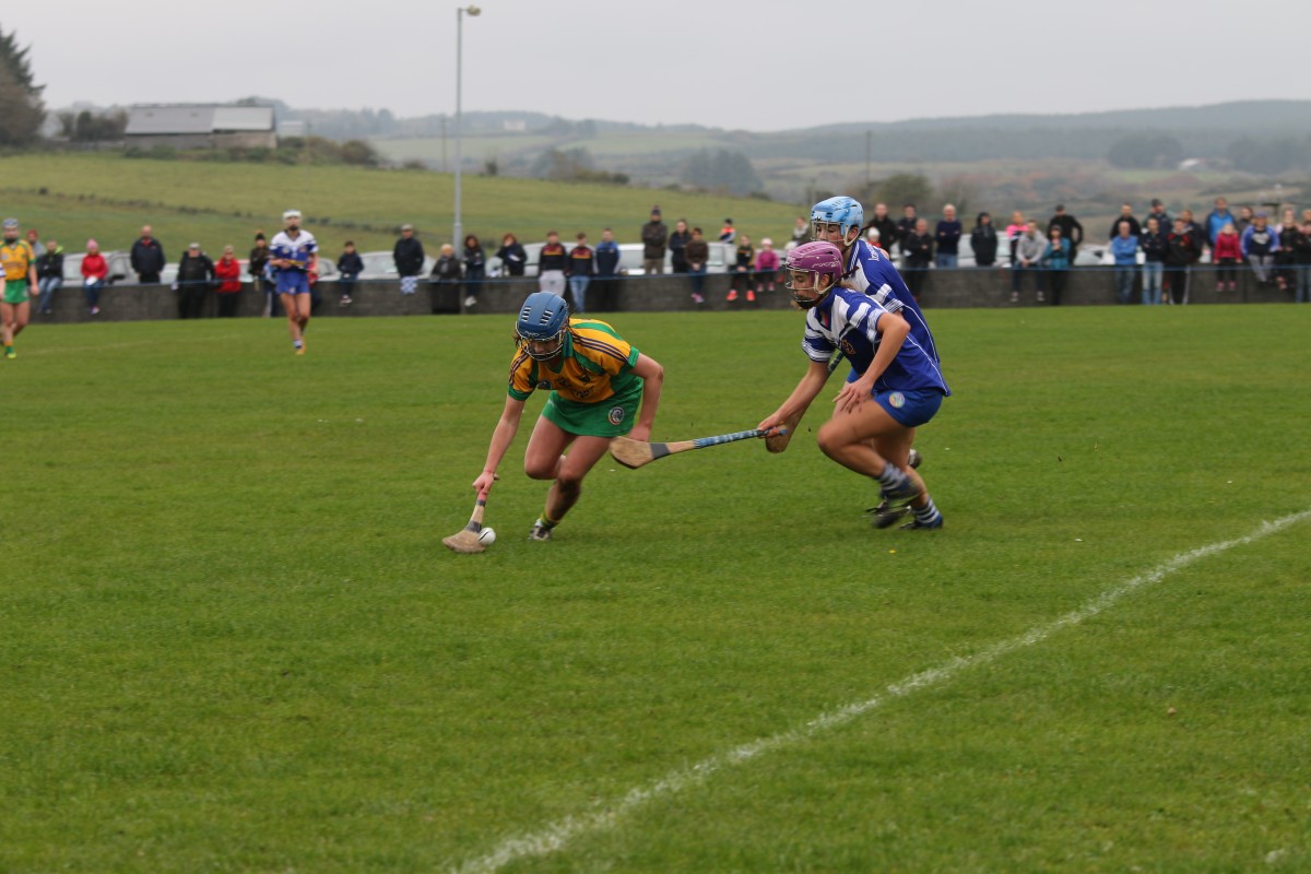 Aoife Keane attempts to secure possession. Pic: Caroline O'Keeffe