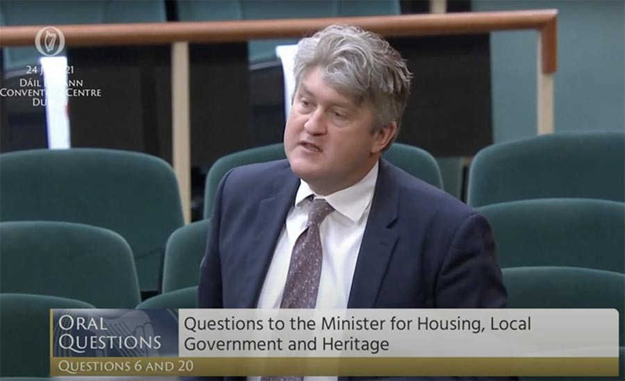 McNamara raises issues with housing minister