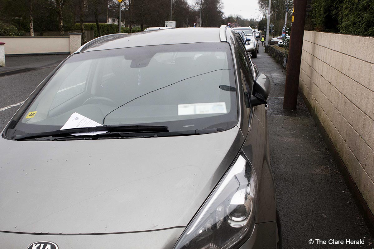Gardaí appeal for responsible parking this weekend