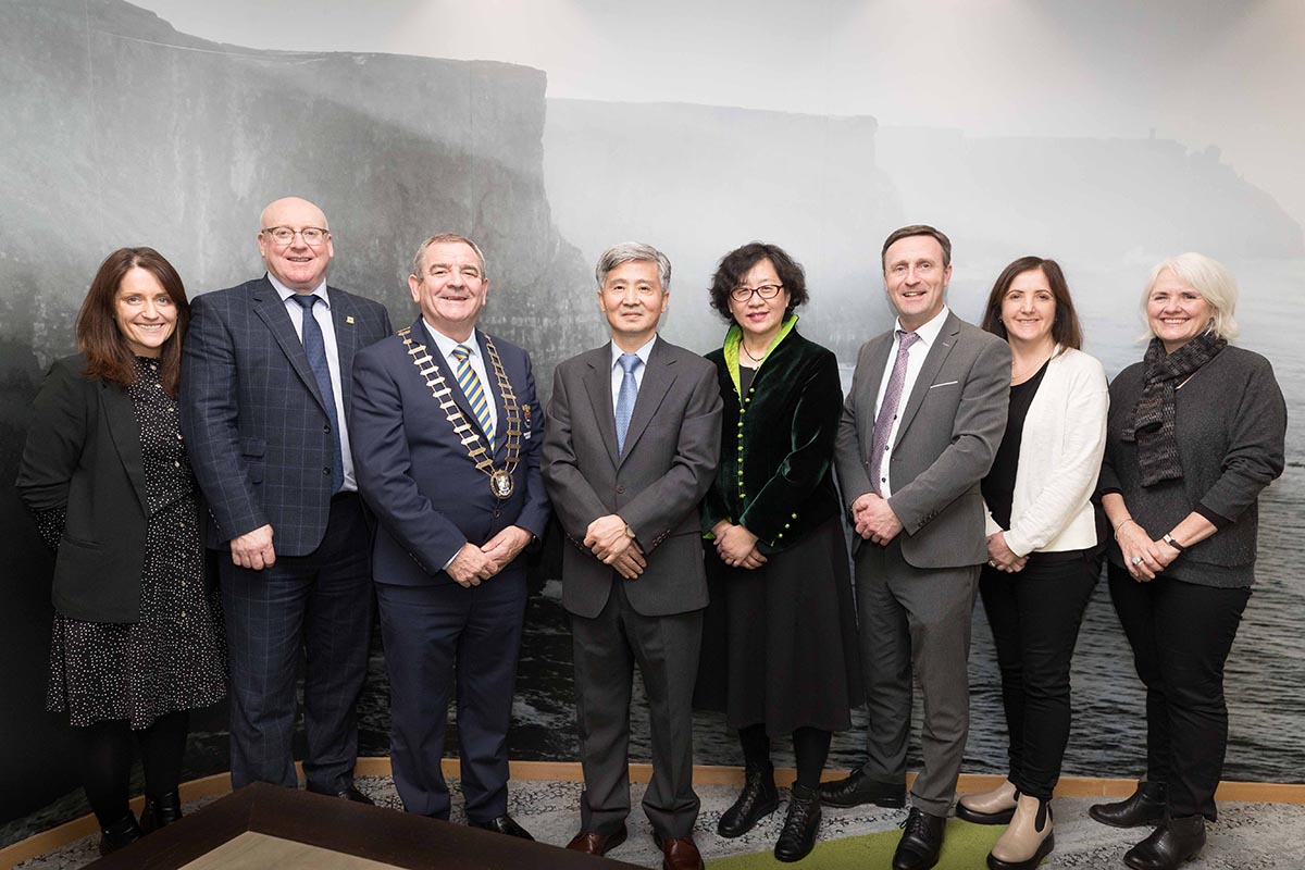 Clare County Council hosts Chinese Ambassador to Ireland