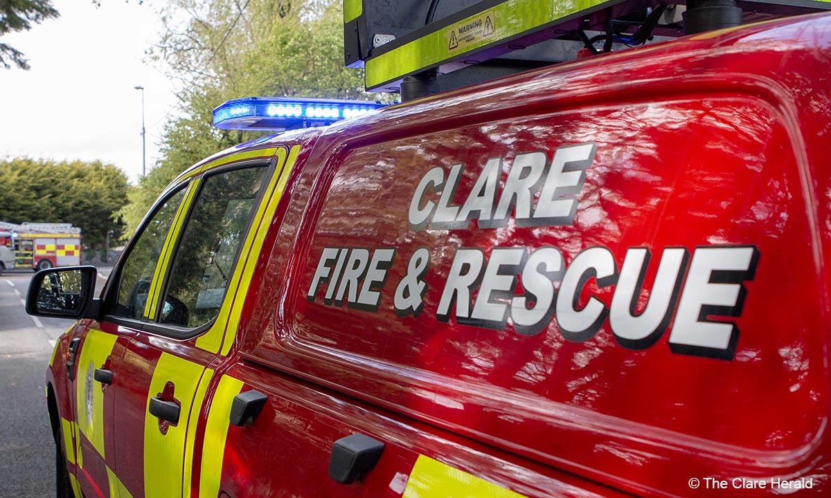 Motorcyclist injured in Shannon road traffic collision