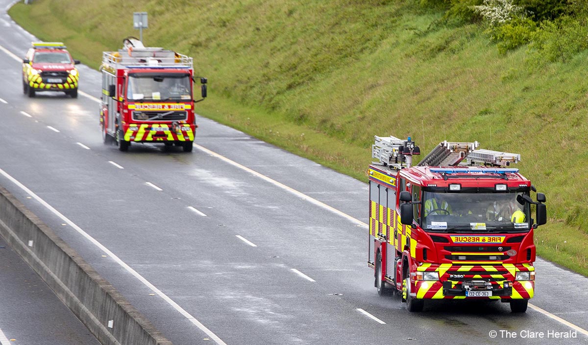 M18 collisions following hail downpour