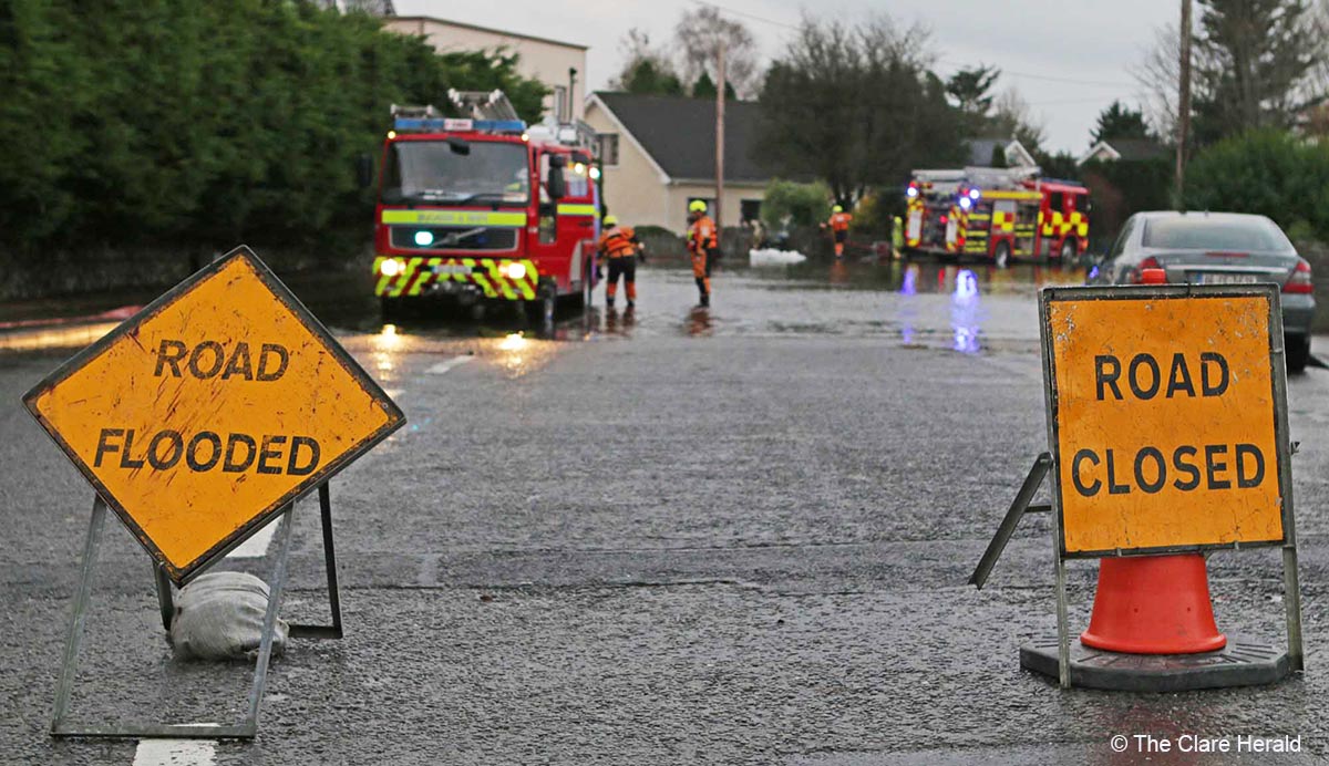 Updates: Status Yellow Wind & Rain warning for Clare
