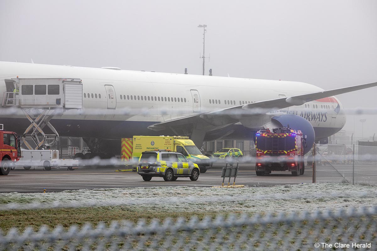Passenger rushed to hospital after flight diverts to Shannon