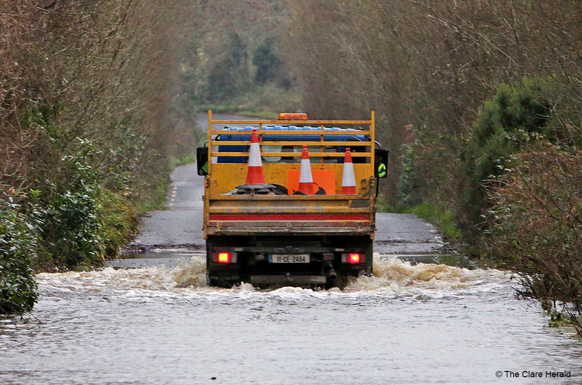 Thunderstorm warning for most of Ireland including Clare