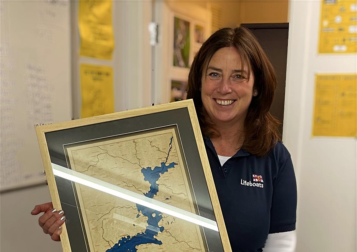 Assessor/Trainer Helena honoured by Lough Derg RNLI