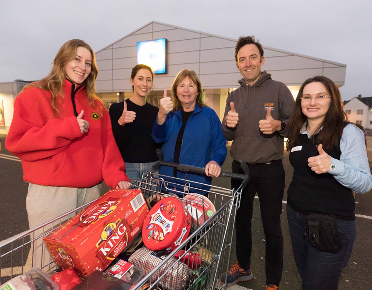 Clare Lidl customers raise over €2,500 for charity