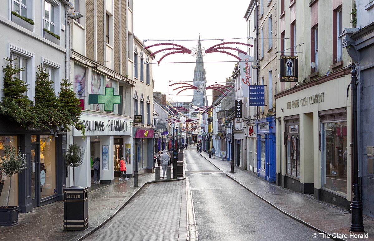 ‘Clean’ Ennis ranked 5th as national litter levels fall