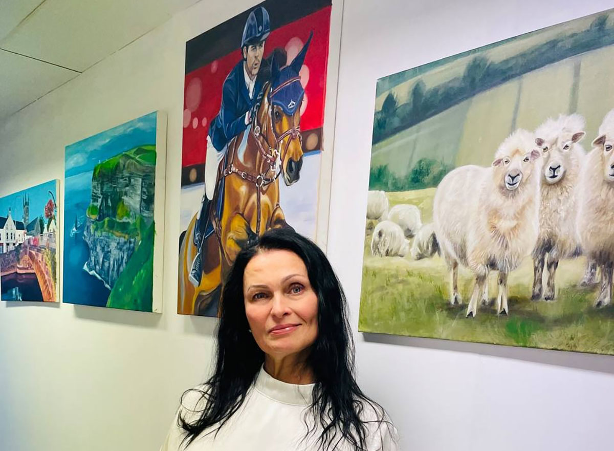 Ukrainian artist Yeni to exhibit in Kilkee