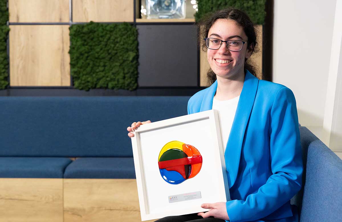 Clare UCC student receives J&J WISTEM2D scholarship