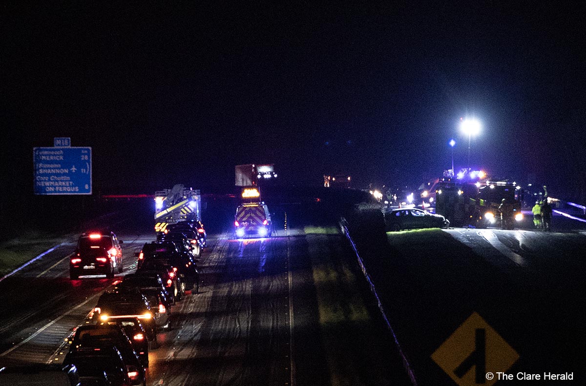 Four injured in separate collisions in Clare