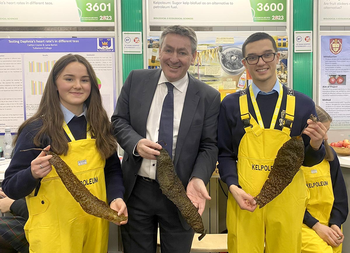 MEP Kelleher meets Clare Young Scientists