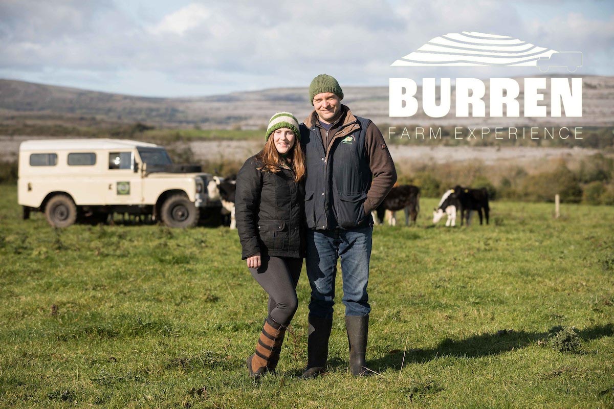 Bronagh & Cathal O'Rourke from Burren Farm Experience