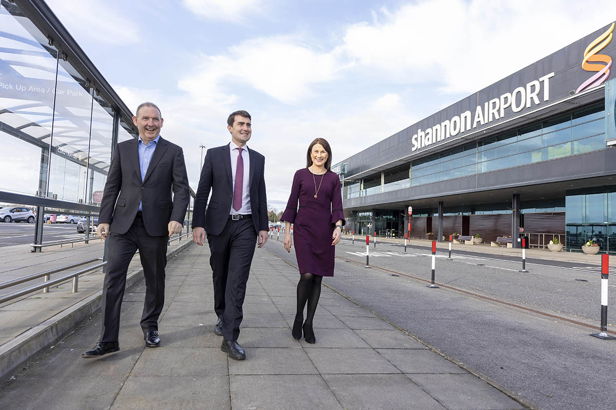 Inaugural visit by Minister Chambers to Shannon Airport 