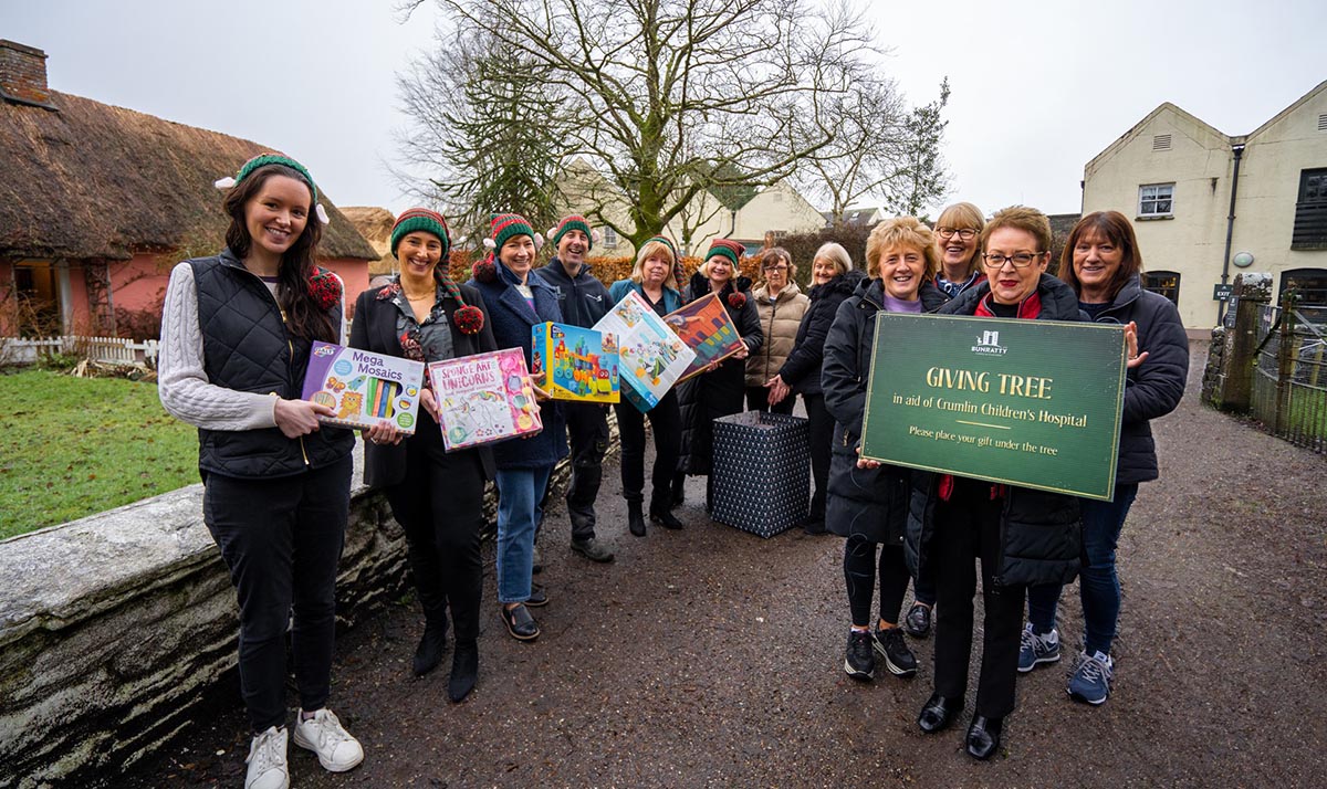 Toys donated at Bunratty for children’s hospitals