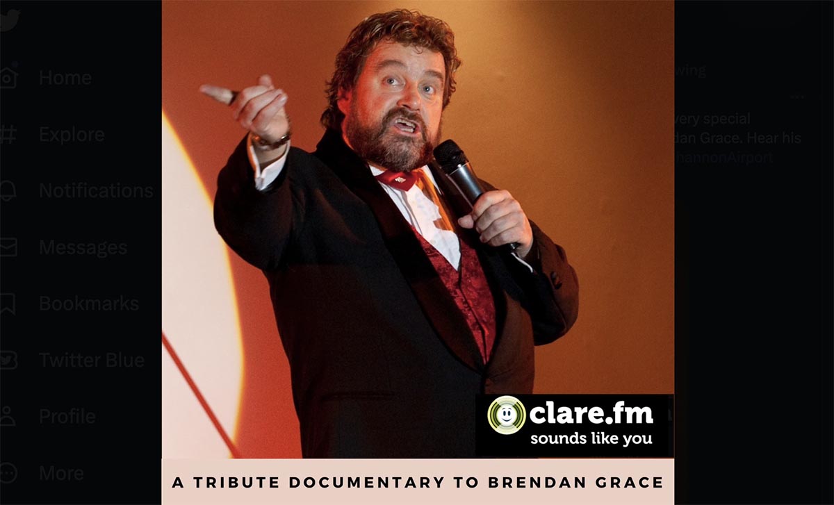 Brendan Grace to feature in Clare FM documentary