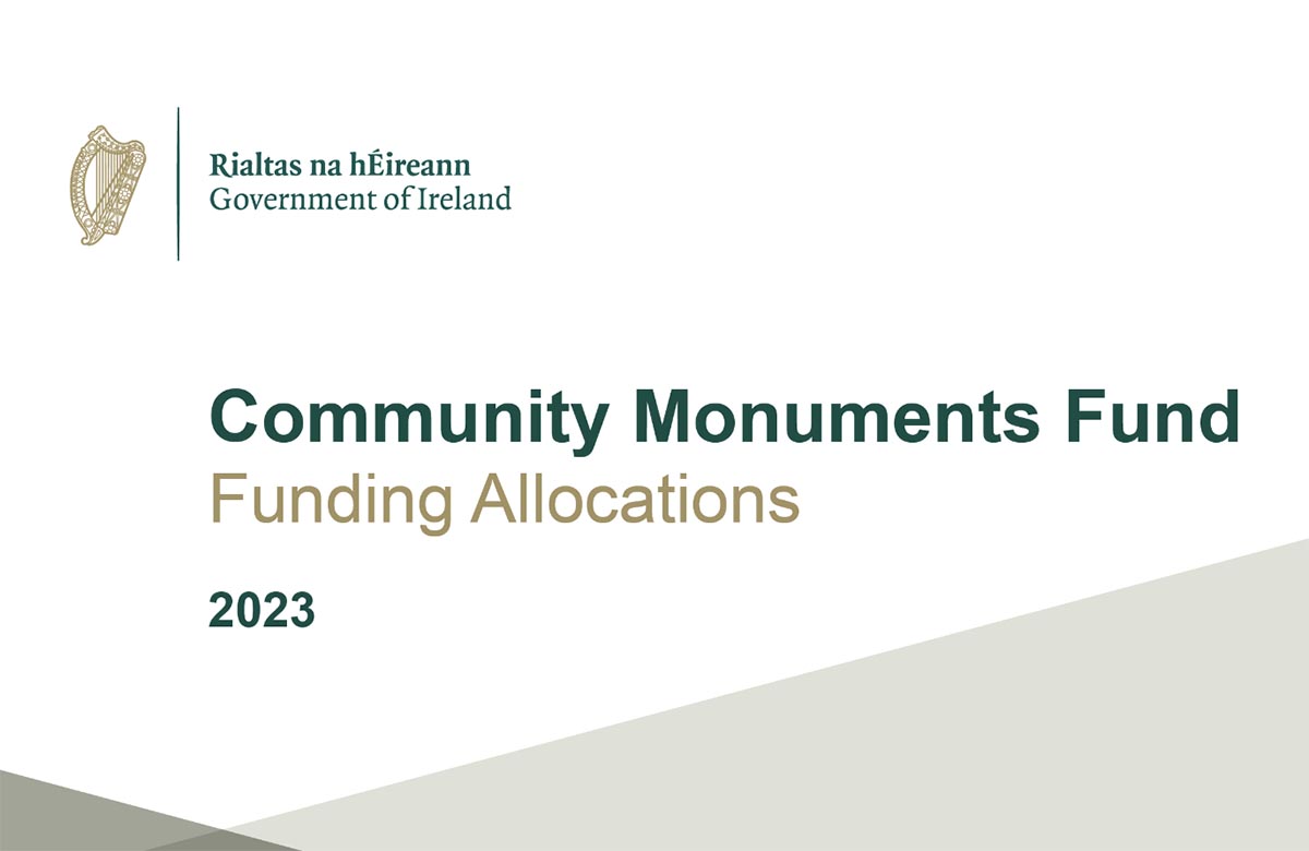 €90,000 from Community Monuments Fund for Clare