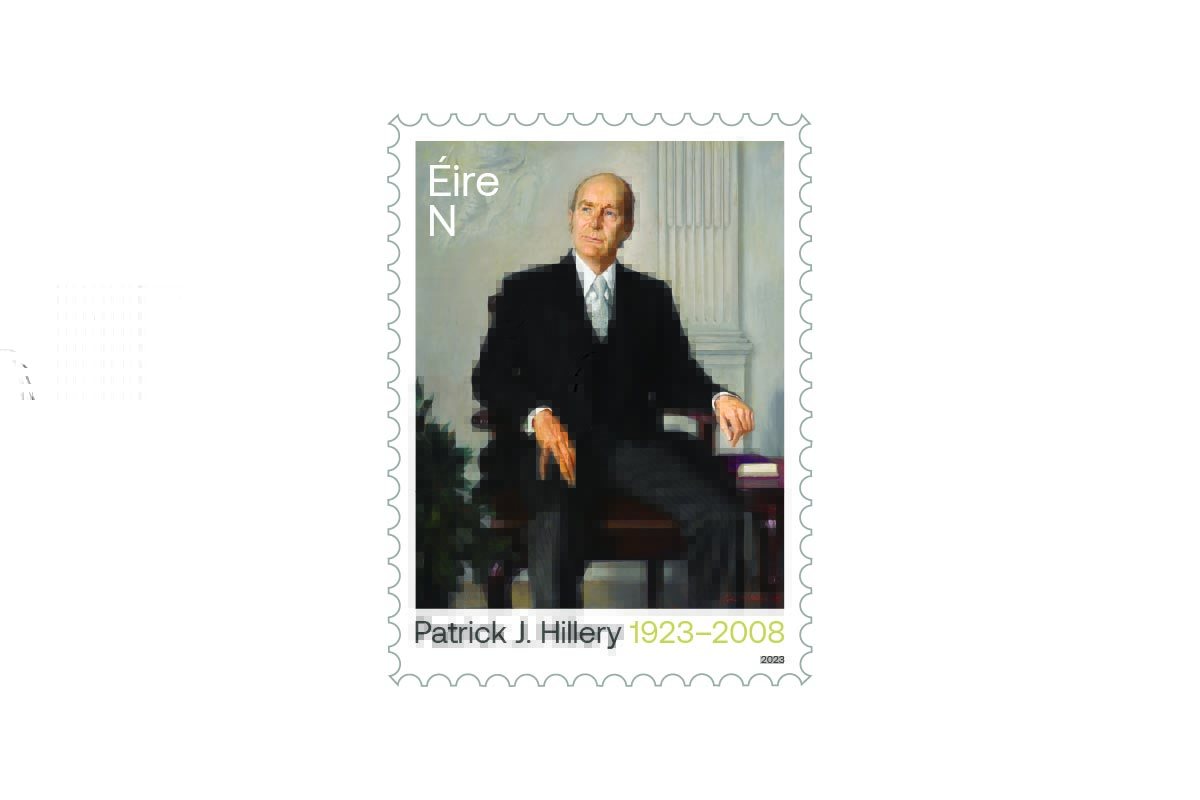 New stamp commemorates birth of President Paddy Hillery