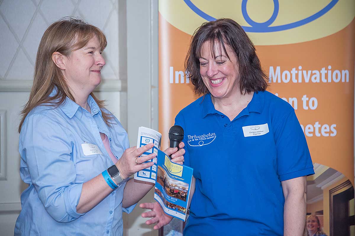 Thriveabetes Founders Grainne Flynn and Christine Meehan.