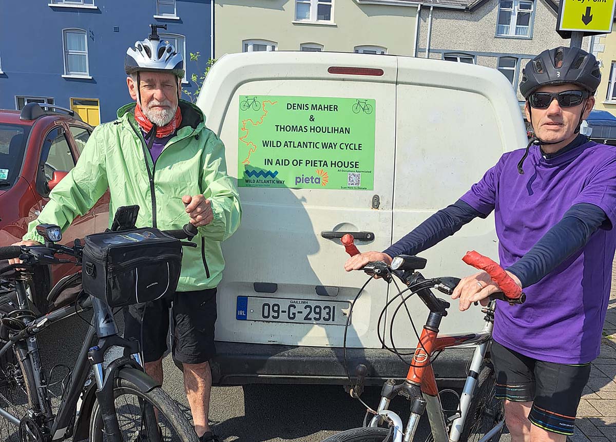 Tipp duo complete Wild Atlantic Way charity cycle