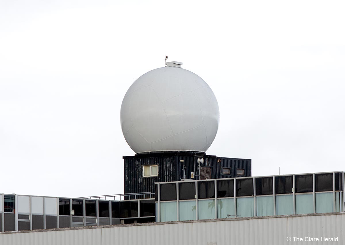Met Éireann to replace weather radar at Shannon Airport
