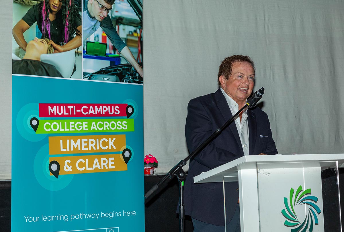 Marty launches ‘Simply Said’ with Limerick and Clare ETB