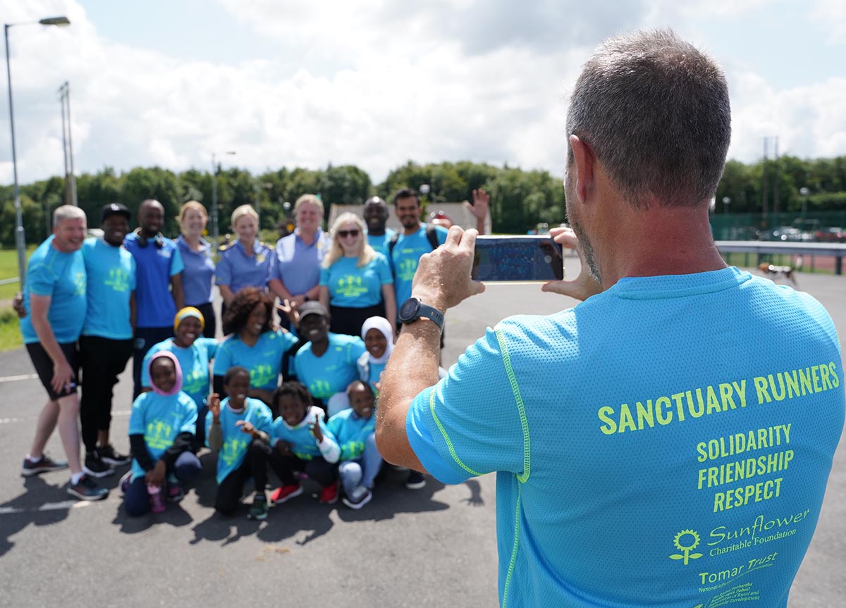 Sanctuary Runners Refugee Week Run a national first