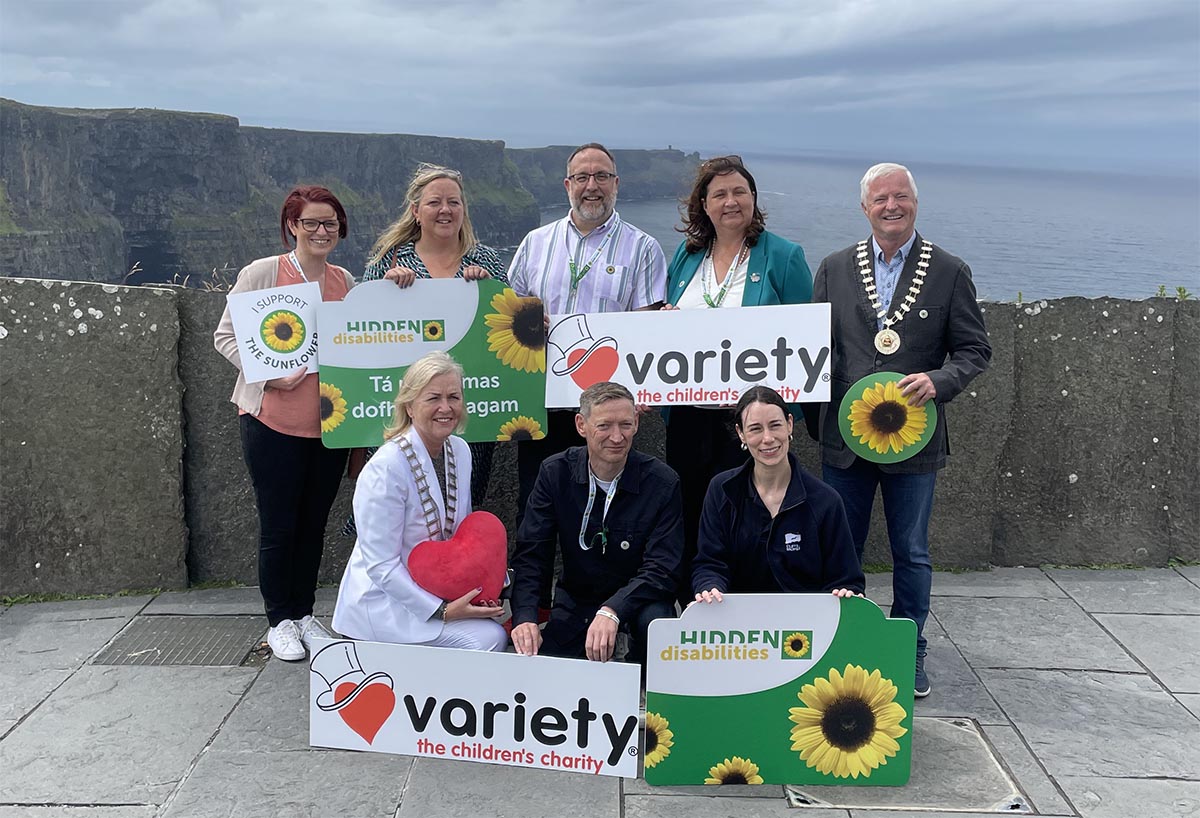 Variety Ireland joins the Hidden Disabilities Sunflower